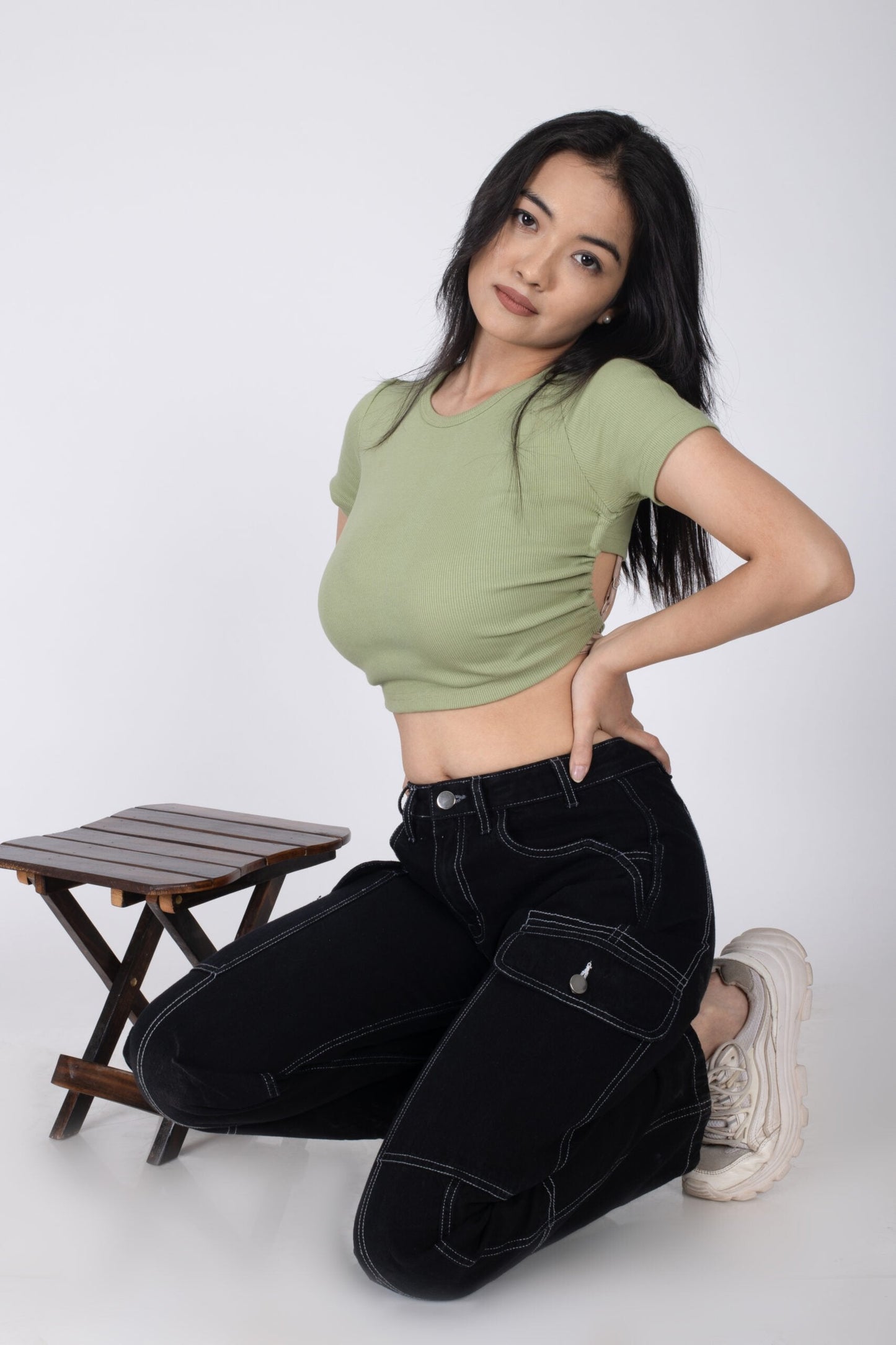 Matcha Backless Tie-Up - Prime Fitz