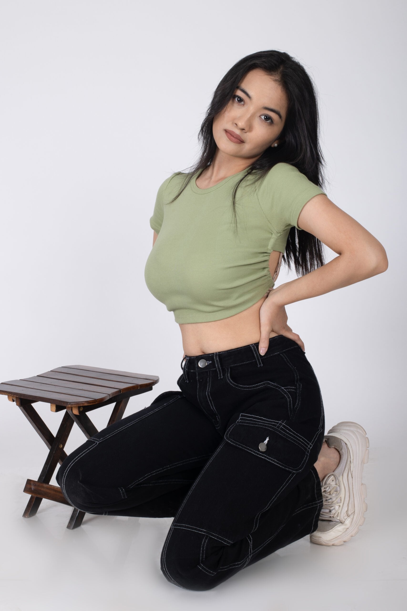 Matcha Backless Tie-Up - Prime Fitz