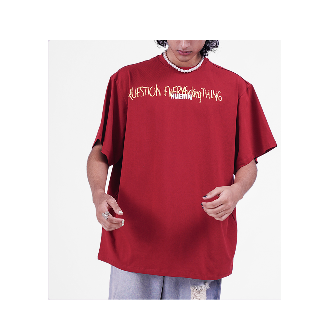 Question Everything (Maroon)
