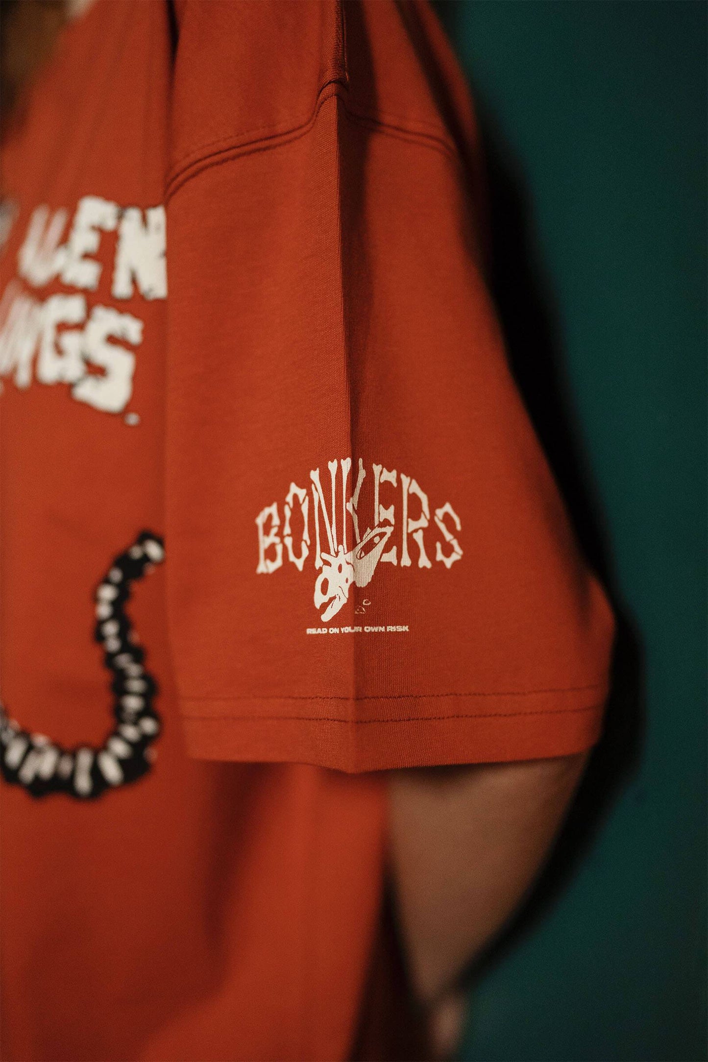 Orange Fallen Kings Oversized T-shirt