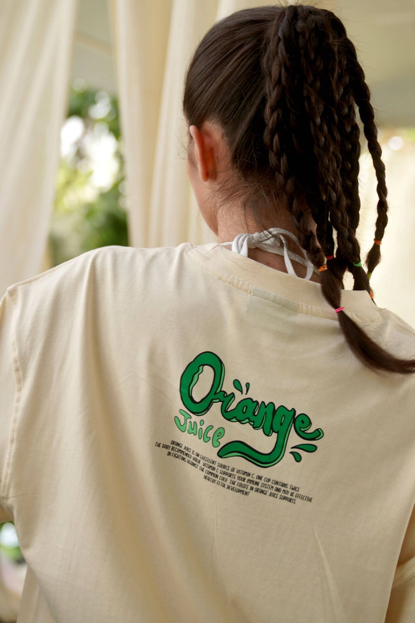 Orange Oversized T-shirt