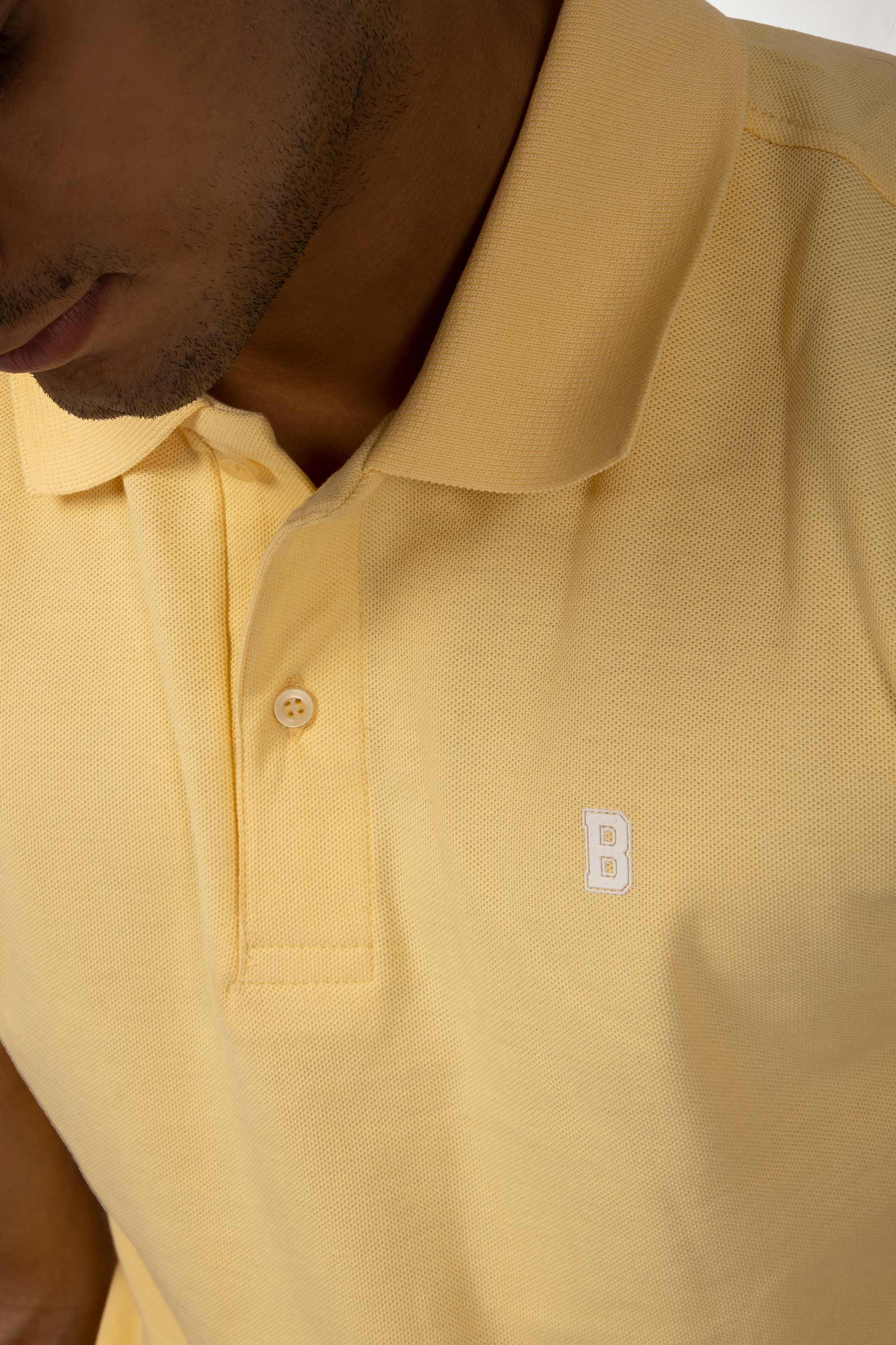 Pastel Yellow Polo - Prime Fitz