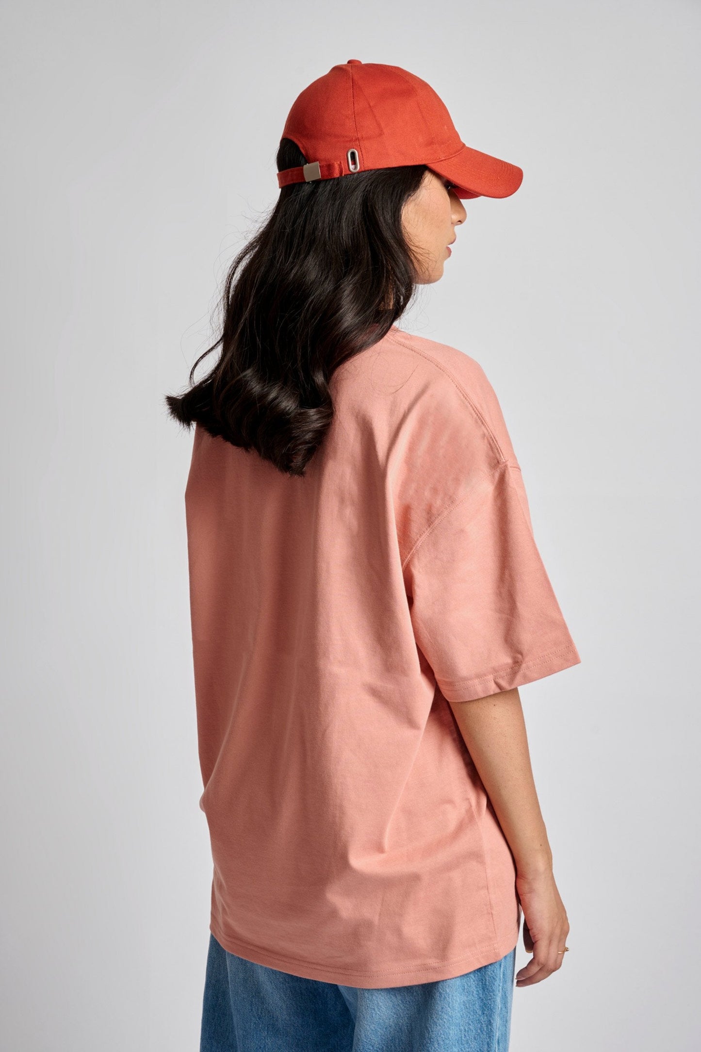 Peach Heavyweight Oversized T-shirt