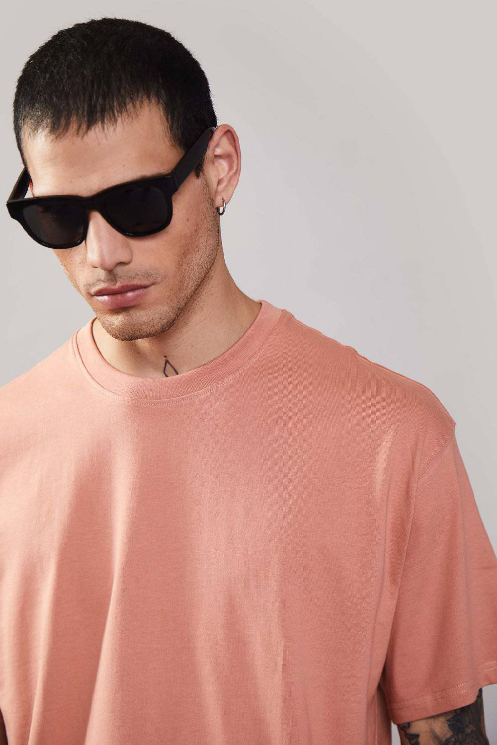 Peach Heavyweight Oversized T-shirt