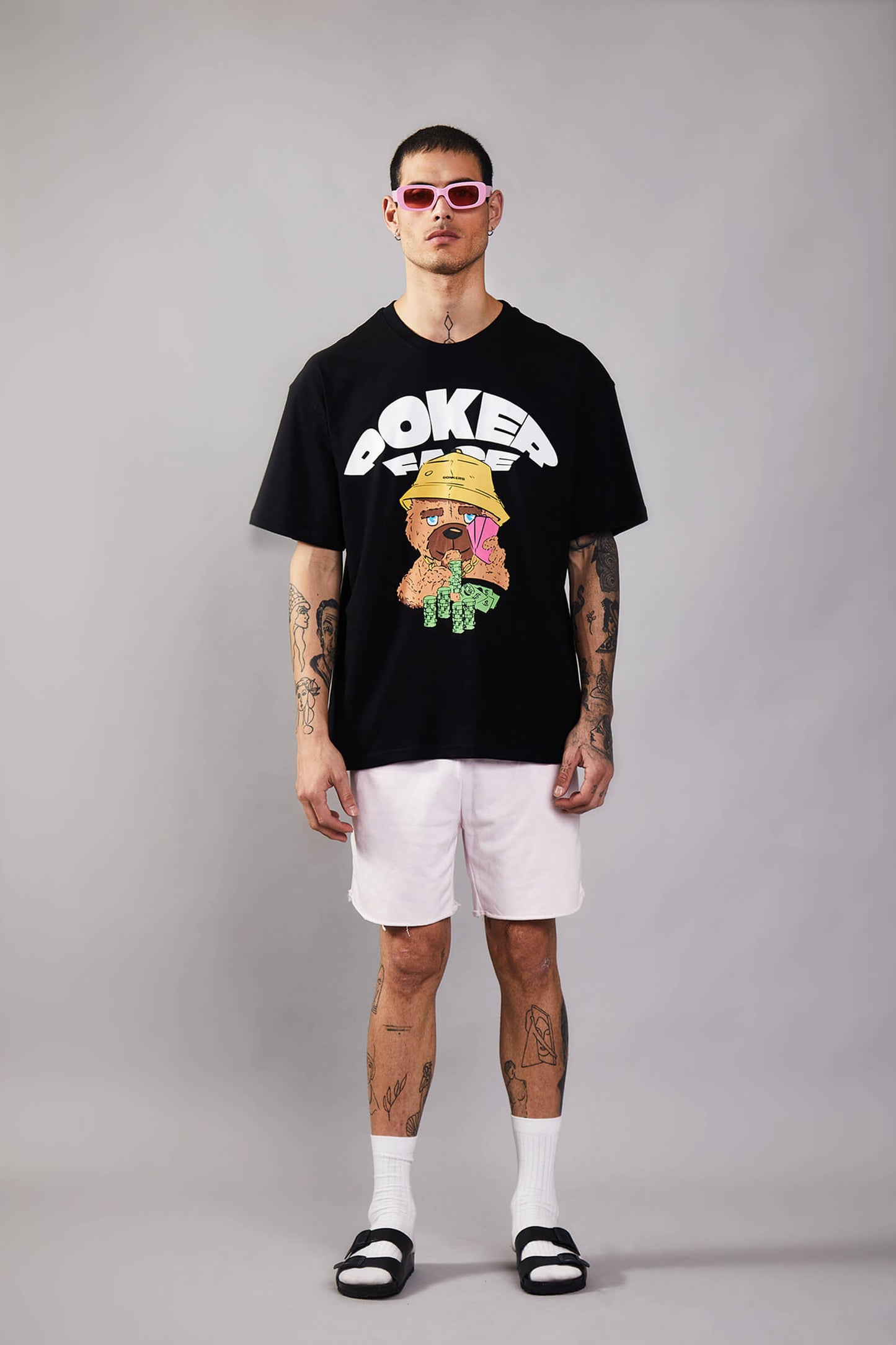 Poker Face Oversized T-Shirt
