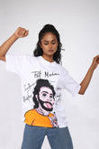 Post Malone Illustration Oversized T-shirt