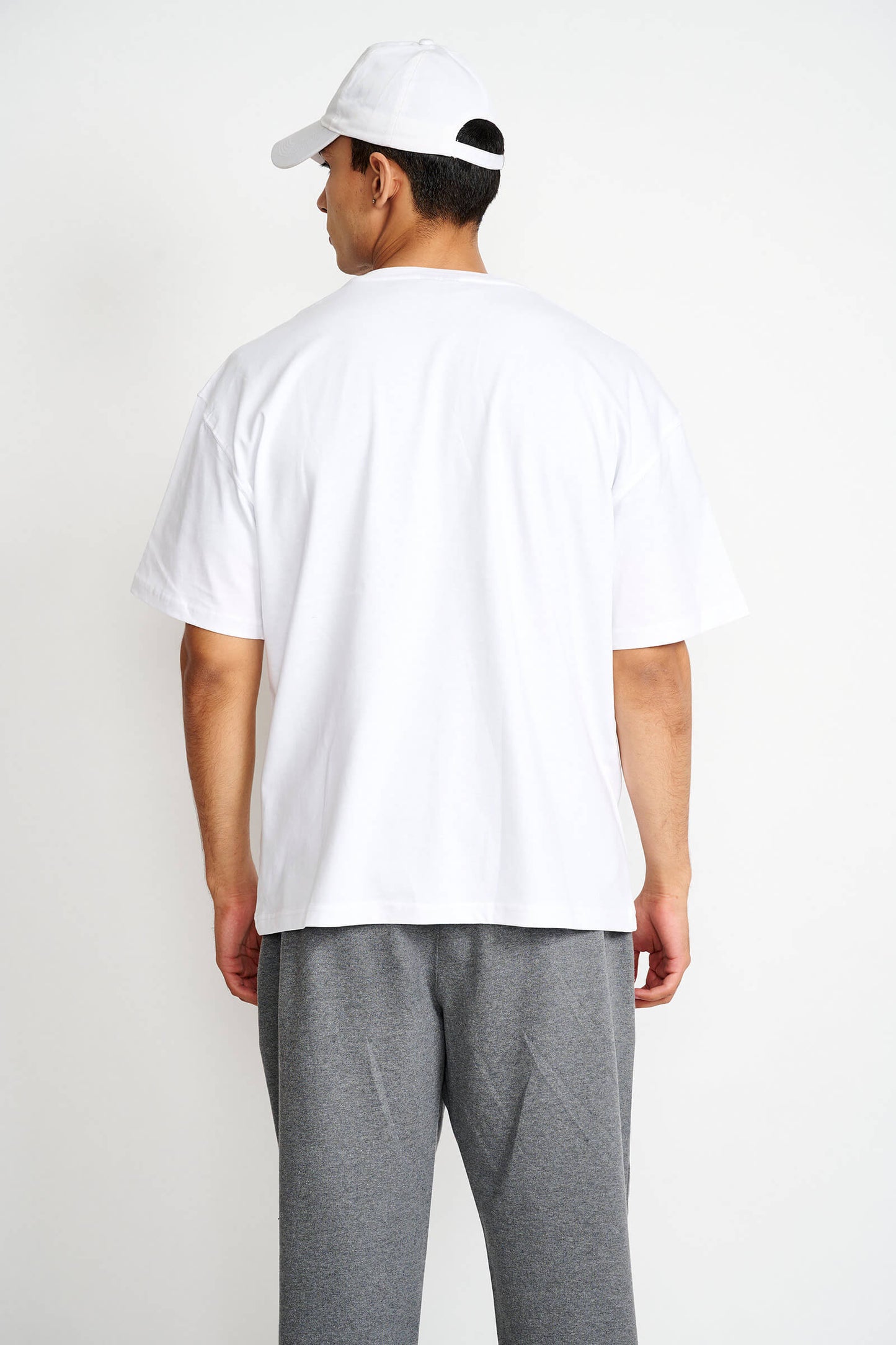 Punk White Oversized T-shirt