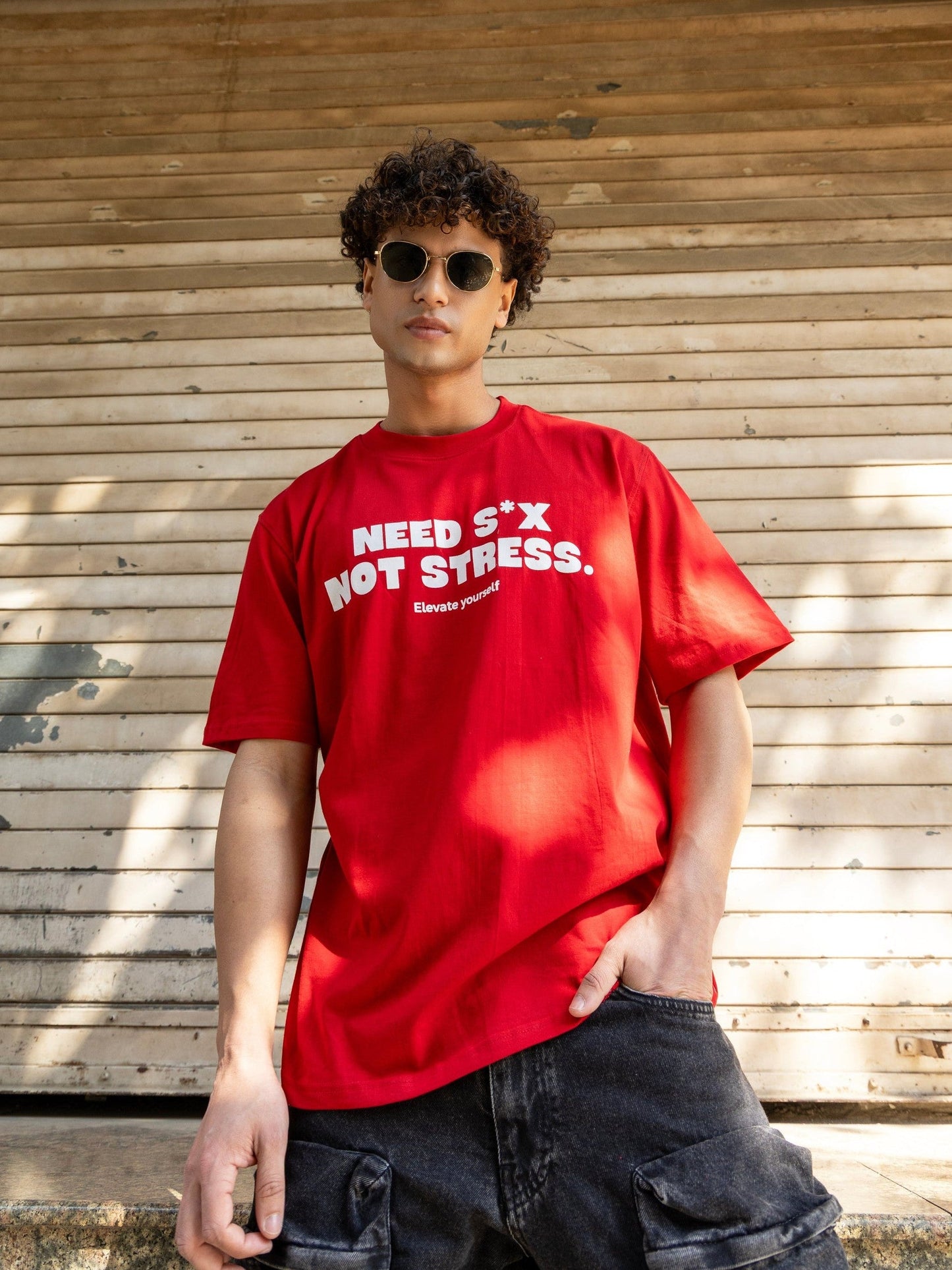 Need S*x Not Stress Tee - Prime Fitz