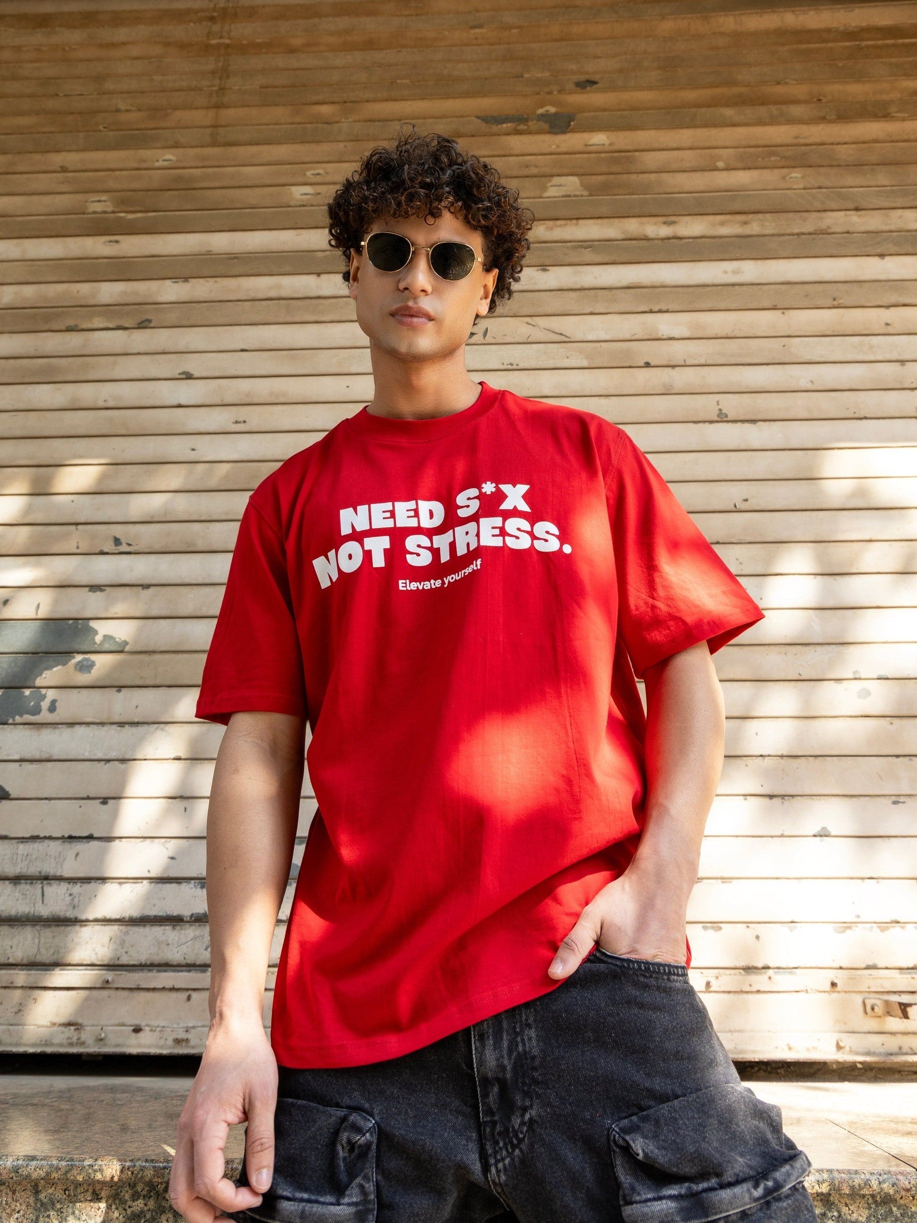 Need S*x Not Stress Tee - Prime Fitz