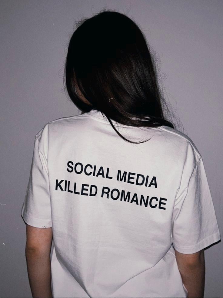 "Social Media Killed Romance" Tee - Prime Fitz