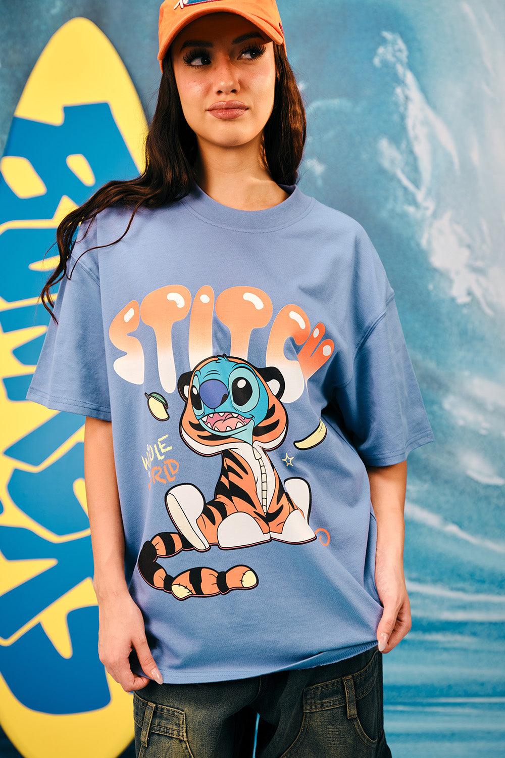 Stitch Safari Oversized T-shirt