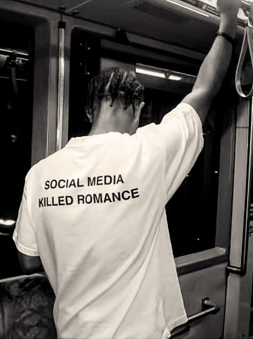 "Social Media Killed Romance" Tee - Prime Fitz