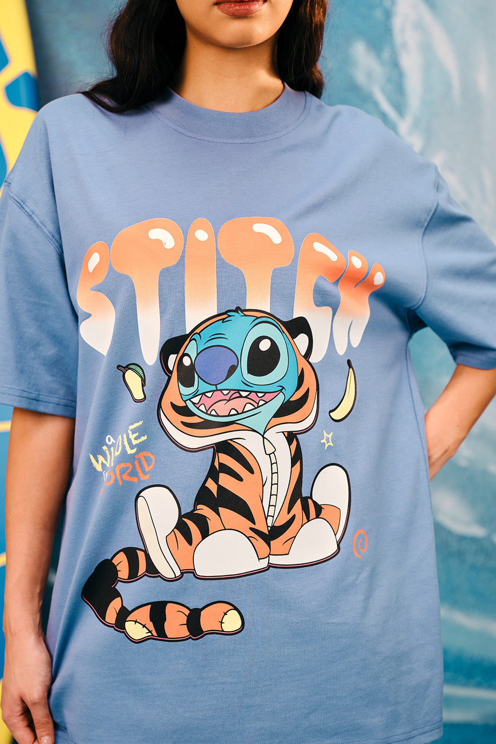 Stitch Safari Oversized T-shirt