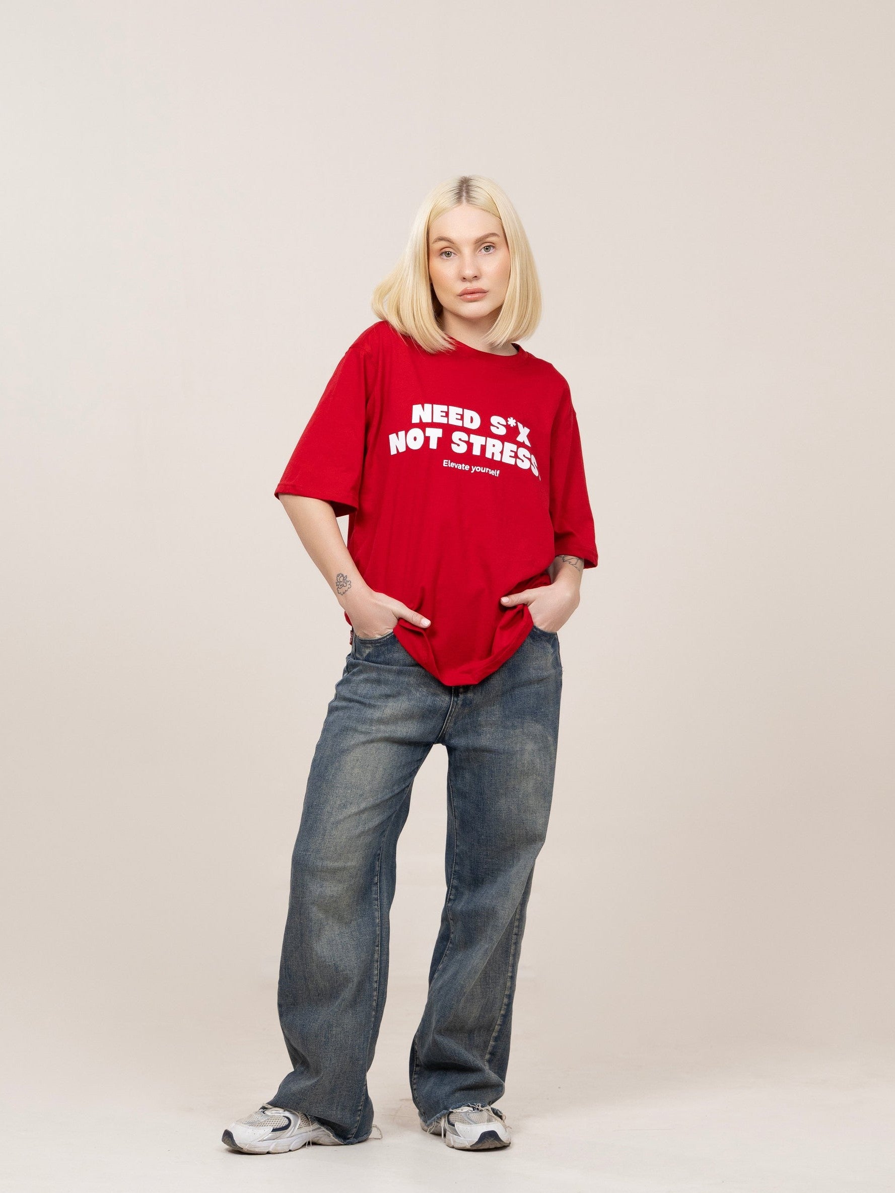 Need S*x Not Stress Tee - Prime Fitz