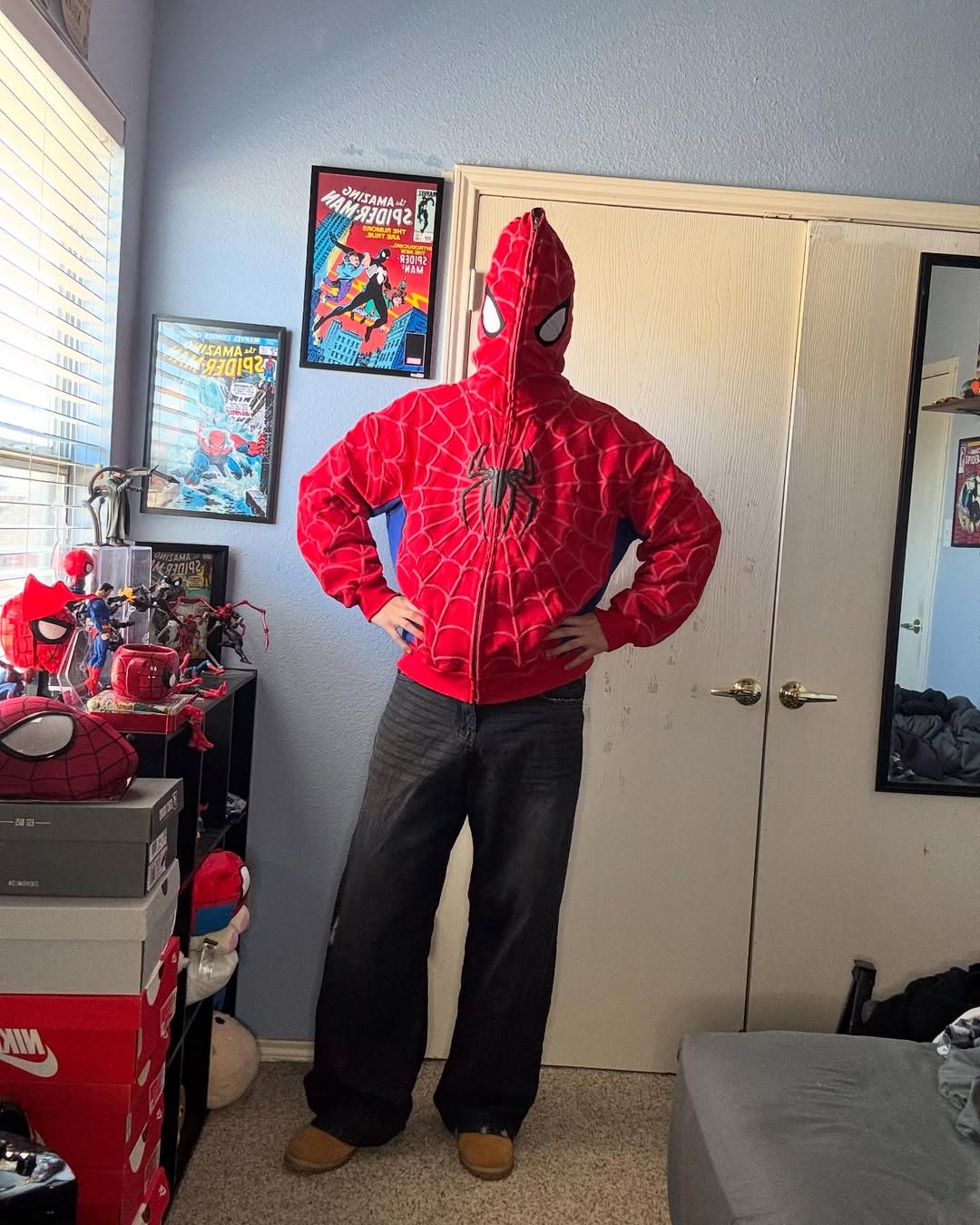 Spidey Society OG Red Zip-Up Jacket – Heroic Streetwear Redefined - Prime Fitz