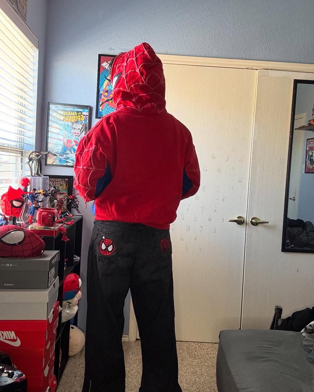 Spidey Society OG Red Zip-Up Jacket – Heroic Streetwear Redefined - Prime Fitz