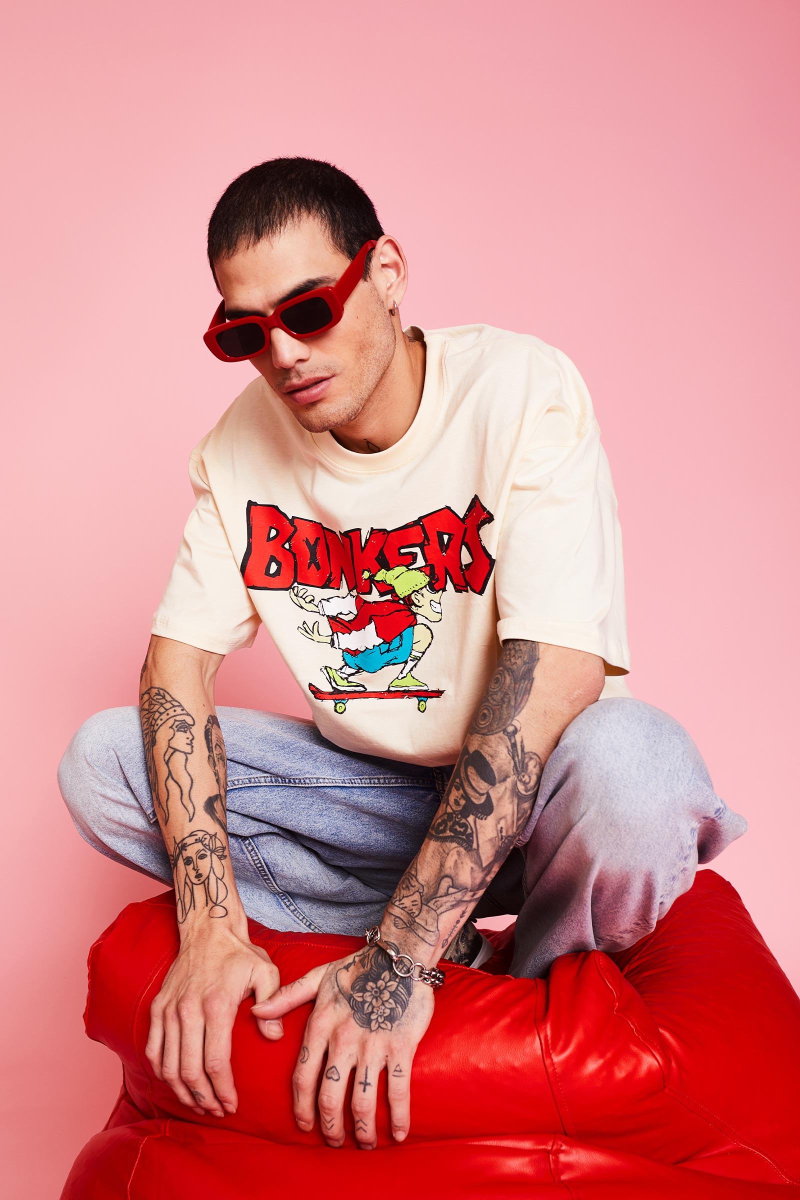 Signature Skater Boy Oversized T-Shirt