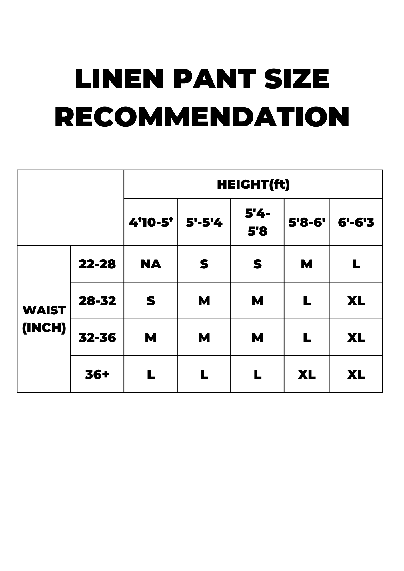 Linen Pant - Off White