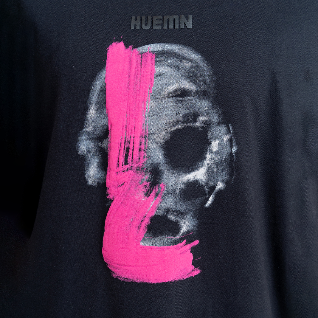 The HUEMN Skull T-shirt (Black) : Edition 2