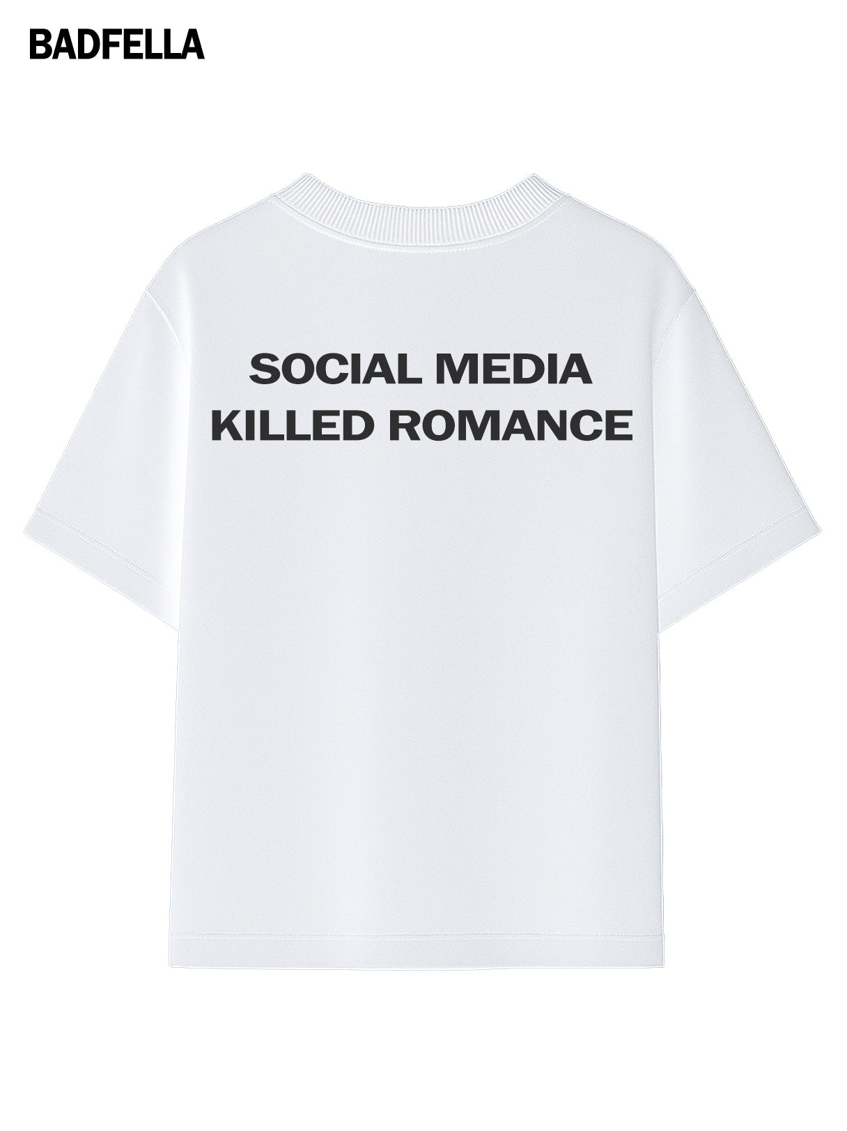 "Social Media Killed Romance" Tee - Prime Fitz