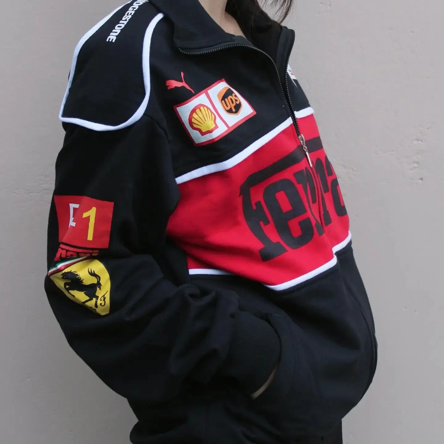 Ferrari F1 Racing Jacket for Women | Ultimate Motorsport Fashion - Prime Fitz