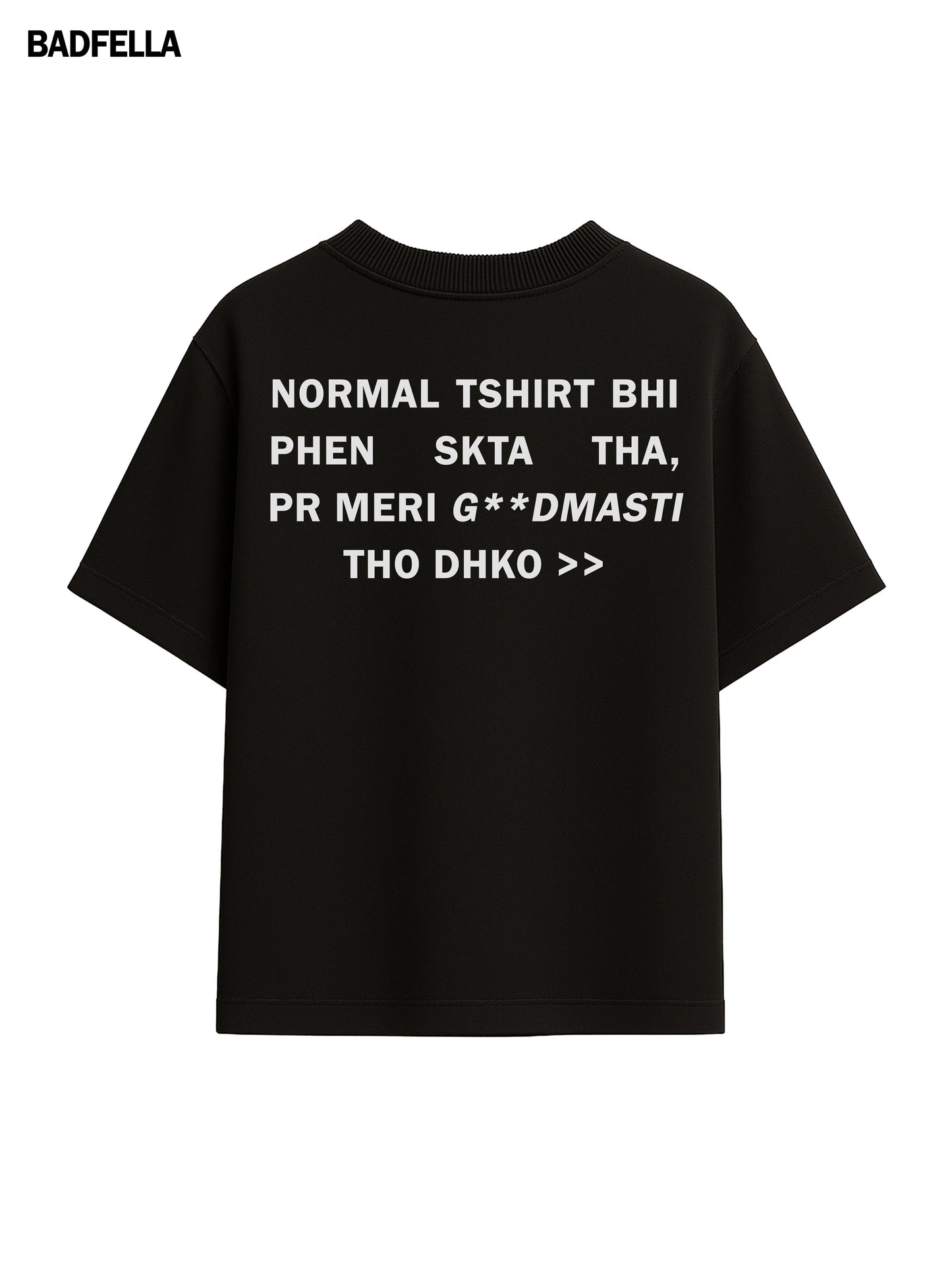 G**DMASTI Oversized Boxy Tee - Prime Fitz