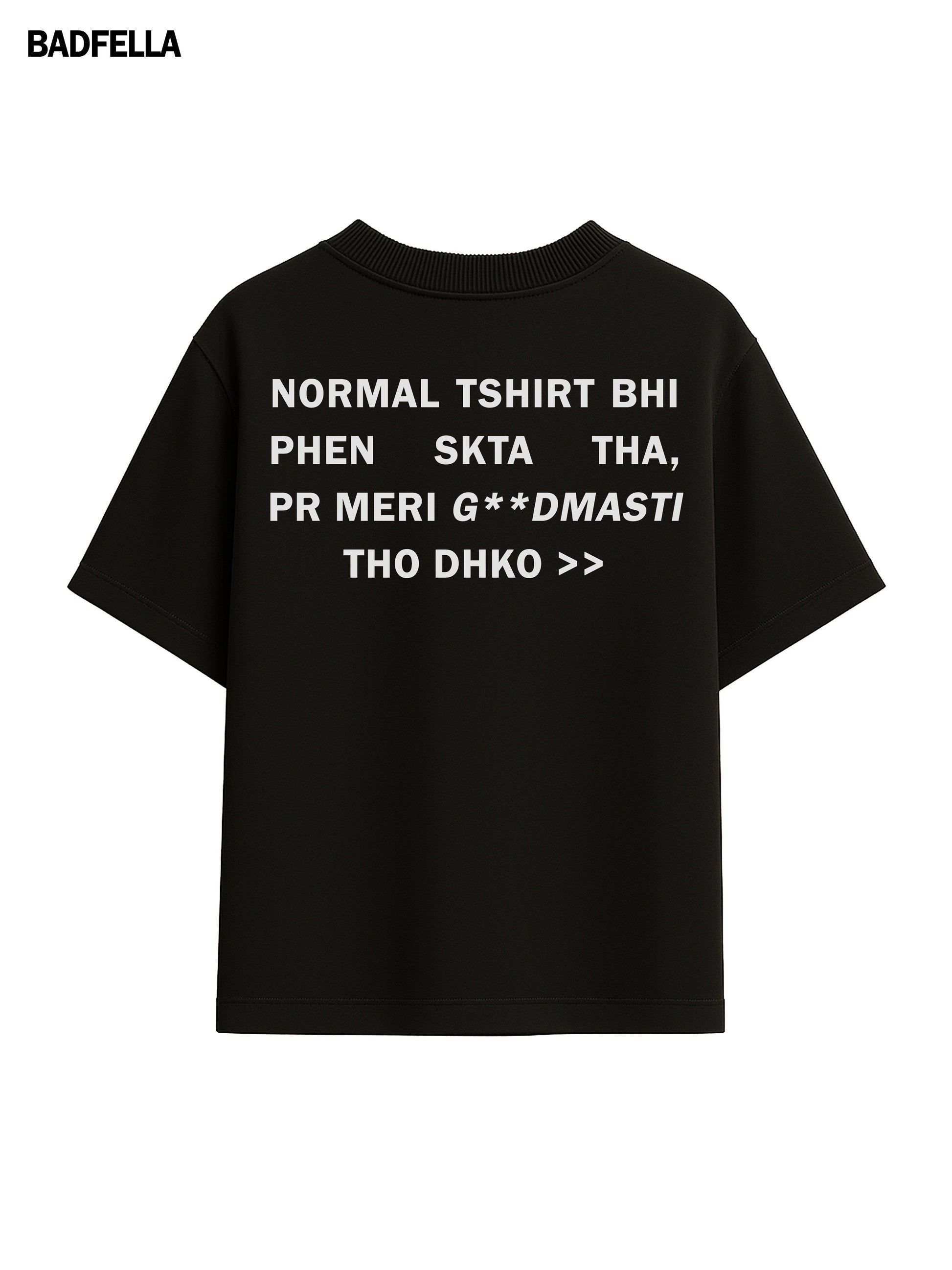 G**DMASTI Oversized Boxy Tee - Prime Fitz