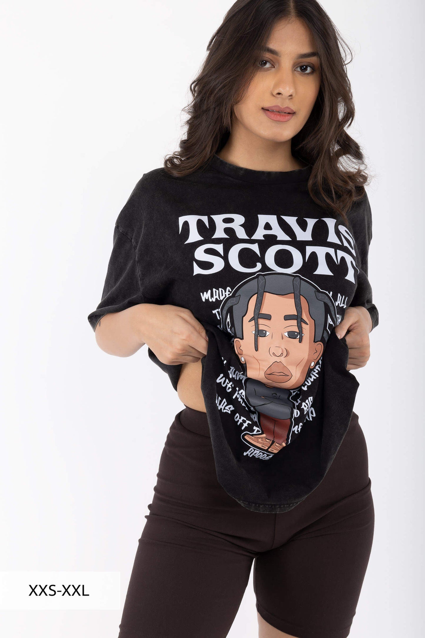 Travis Scott Faded Oversized T-shirt