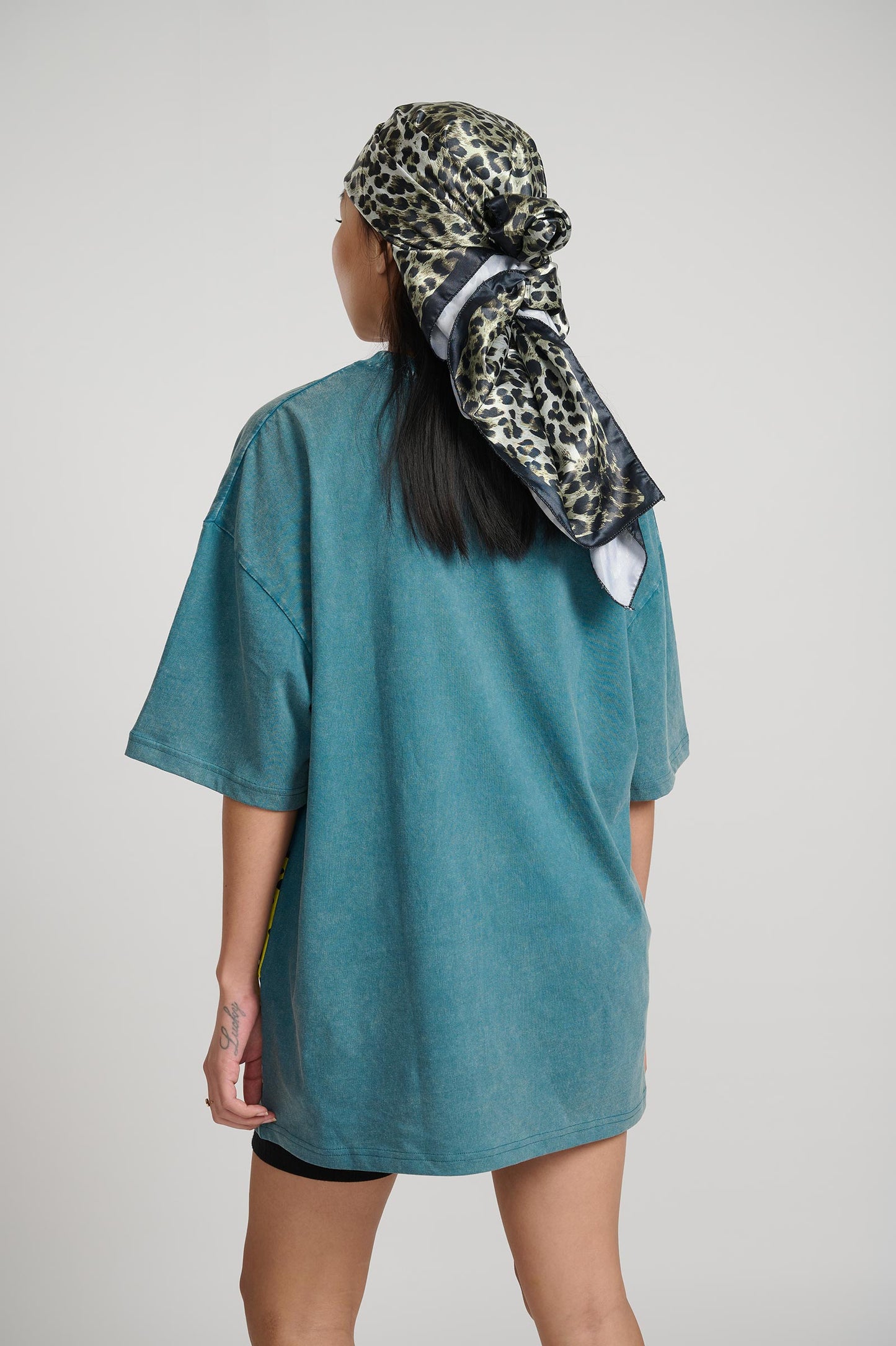 Untamed Faded Effect Oversized T-Shirt