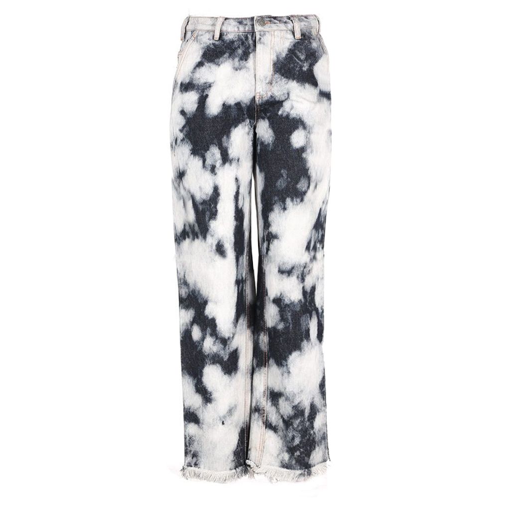 Bleached Huemn Jeans