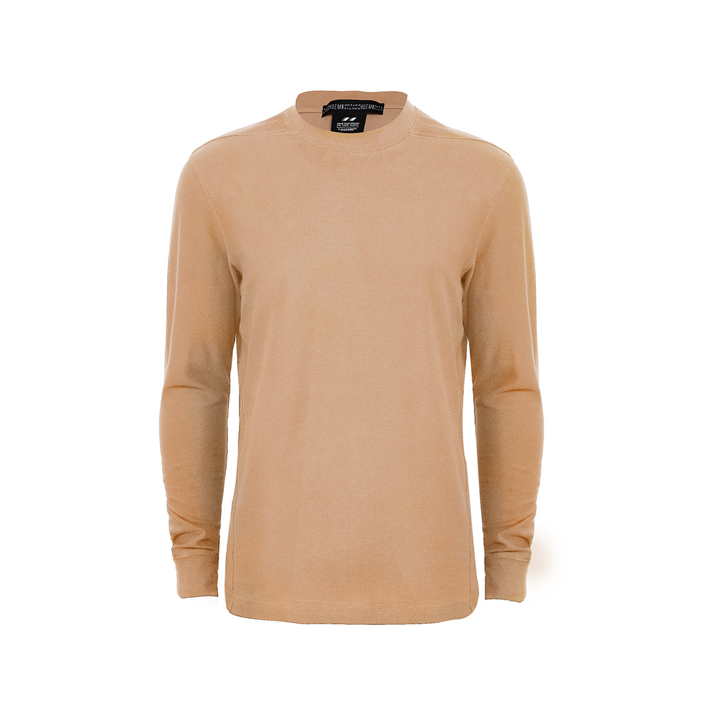 Huemn Basics Fitted Mens T-Shirt (Beige)