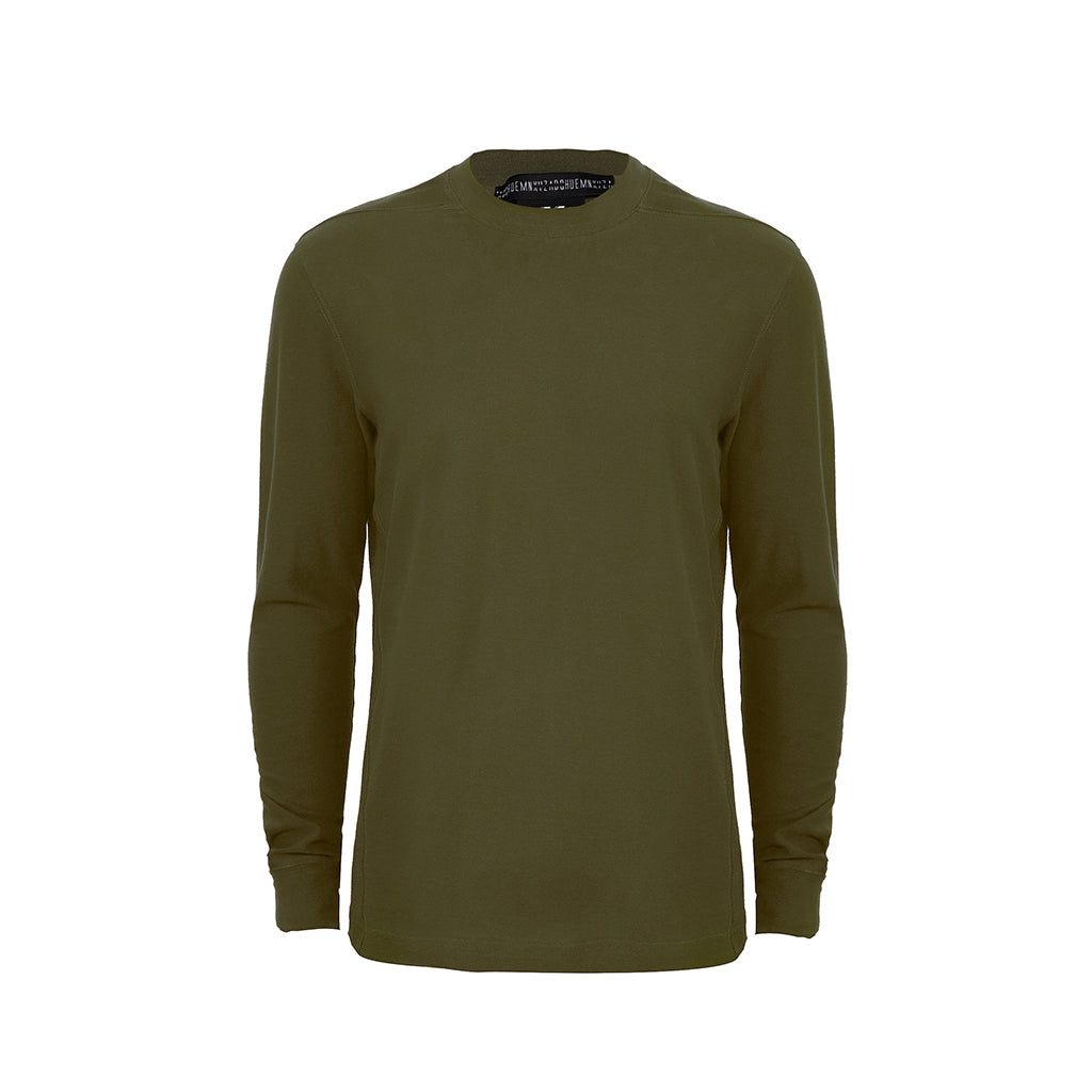Huemn Basics Fitted Mens T-Shirt (Olive)