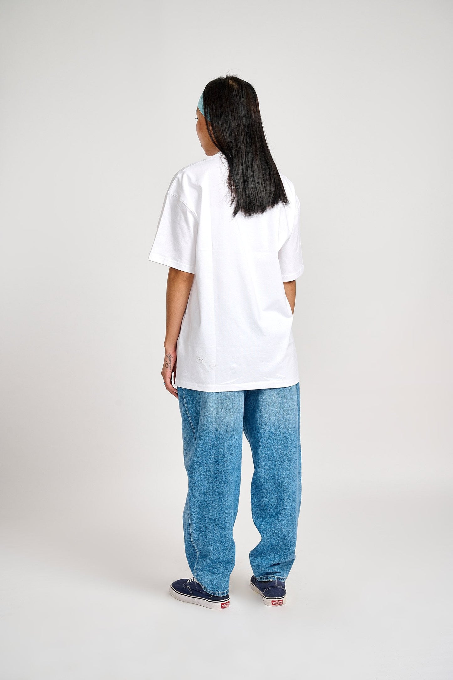White Heavyweight Oversized T-shirt