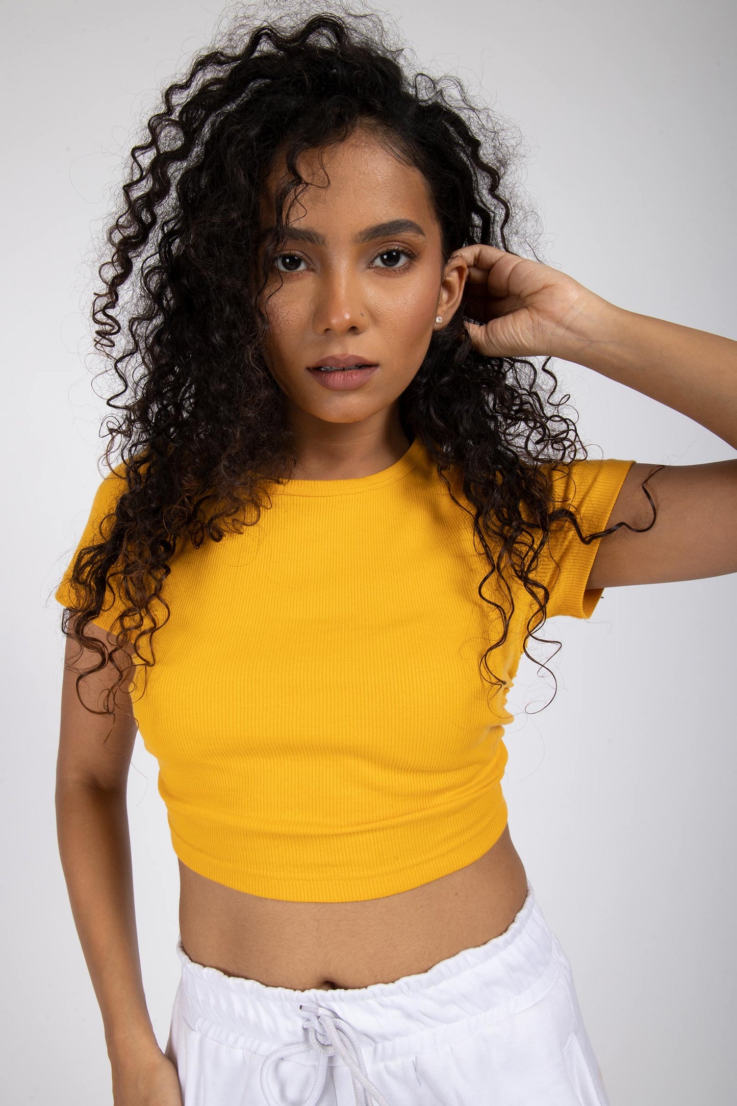 Yellow Backless Tie-Up